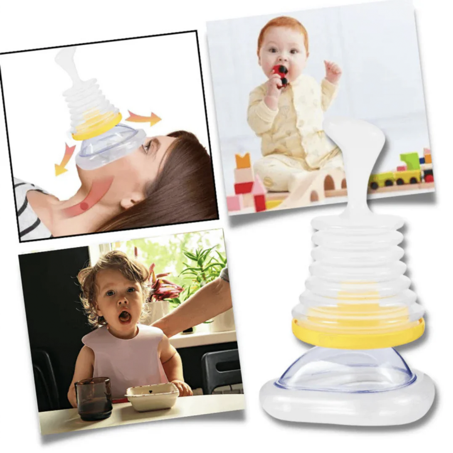 Home Helper Against Choking for Children and Adults BabyStepMoments™